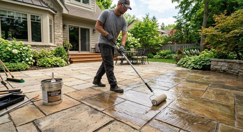 Courtyard Sealing in Gig Harbor, WA