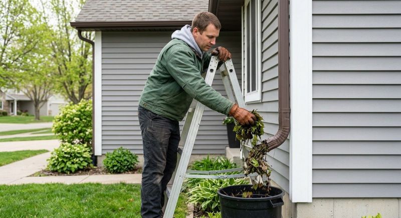 Downspout Cleaning in Baltimore, MD