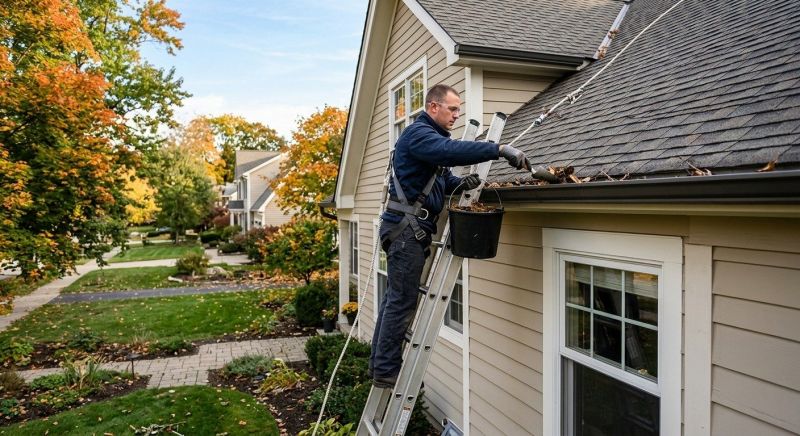 Garage Gutter Cleaning in Pittsburgh, PA