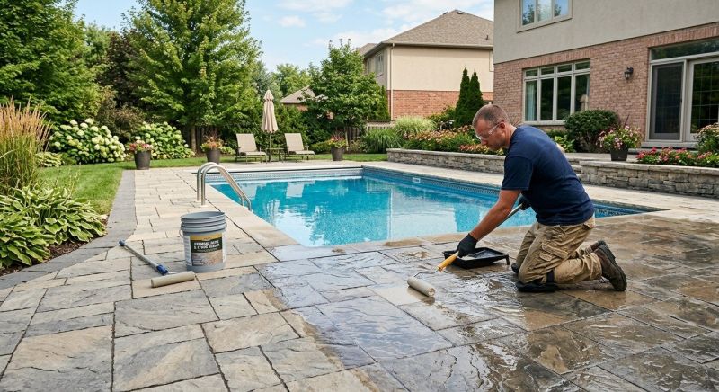 Patio Sealing in Alpharetta, GA