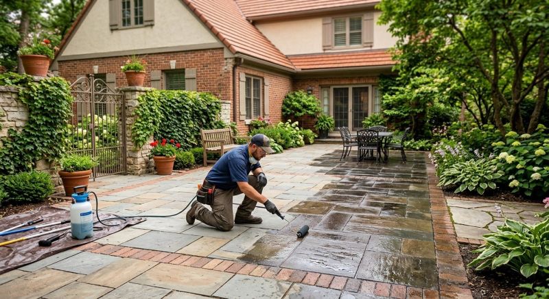 Pavers Sealing in Kansas City, KS